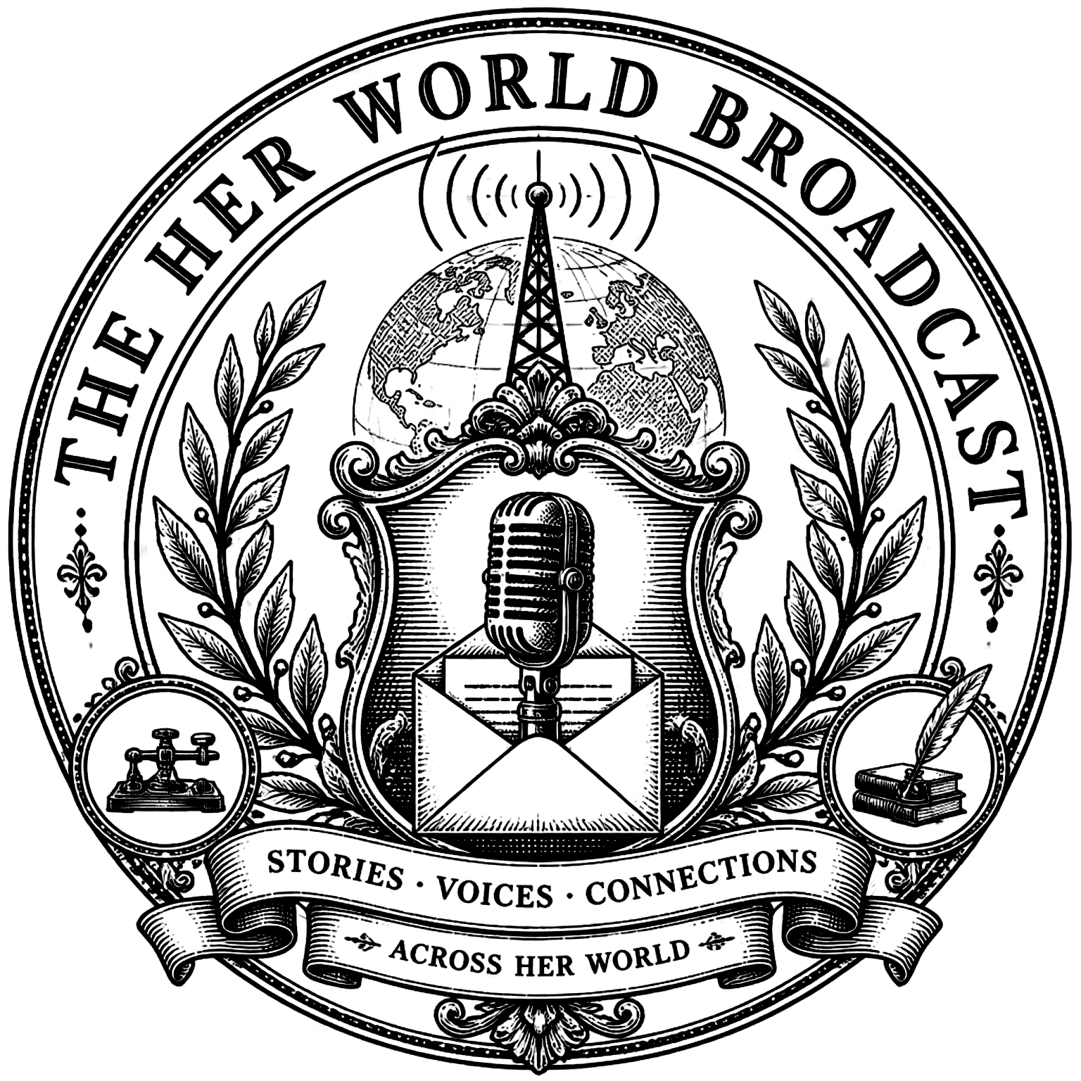 The Her World Broadcast logo